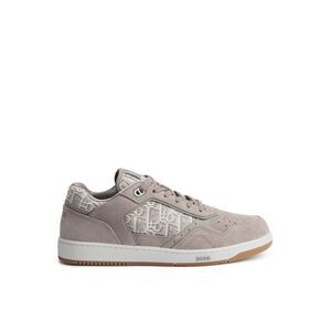 Christian Dior Men B27 Uptown Low-Top Sneakers In Suede Calfskin